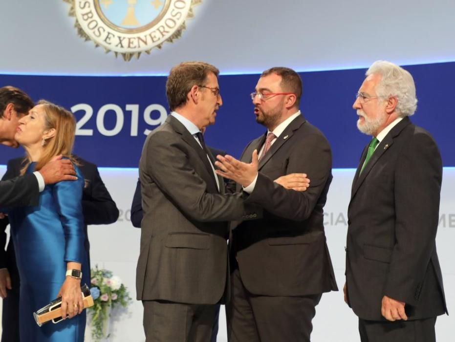 Las imágenes de la gala de entrega de las Medallas de Galicia