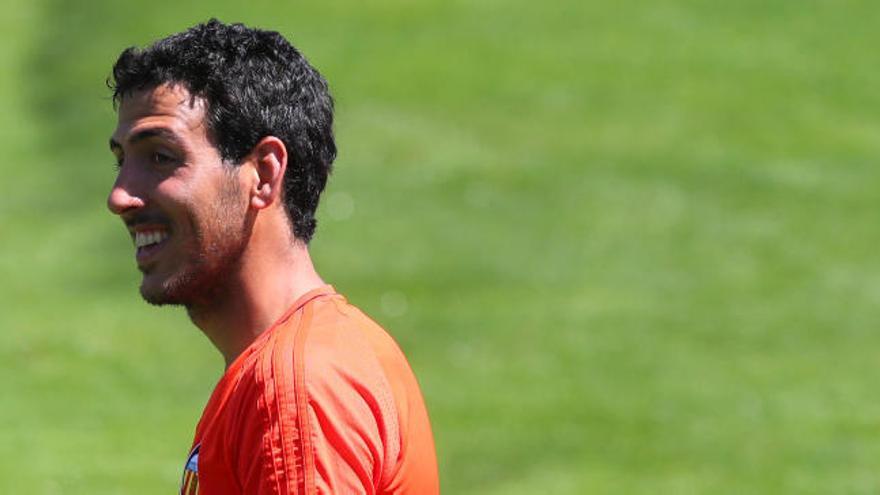 Sport dice que Parejo está en Barcelona... y estaba entrenando