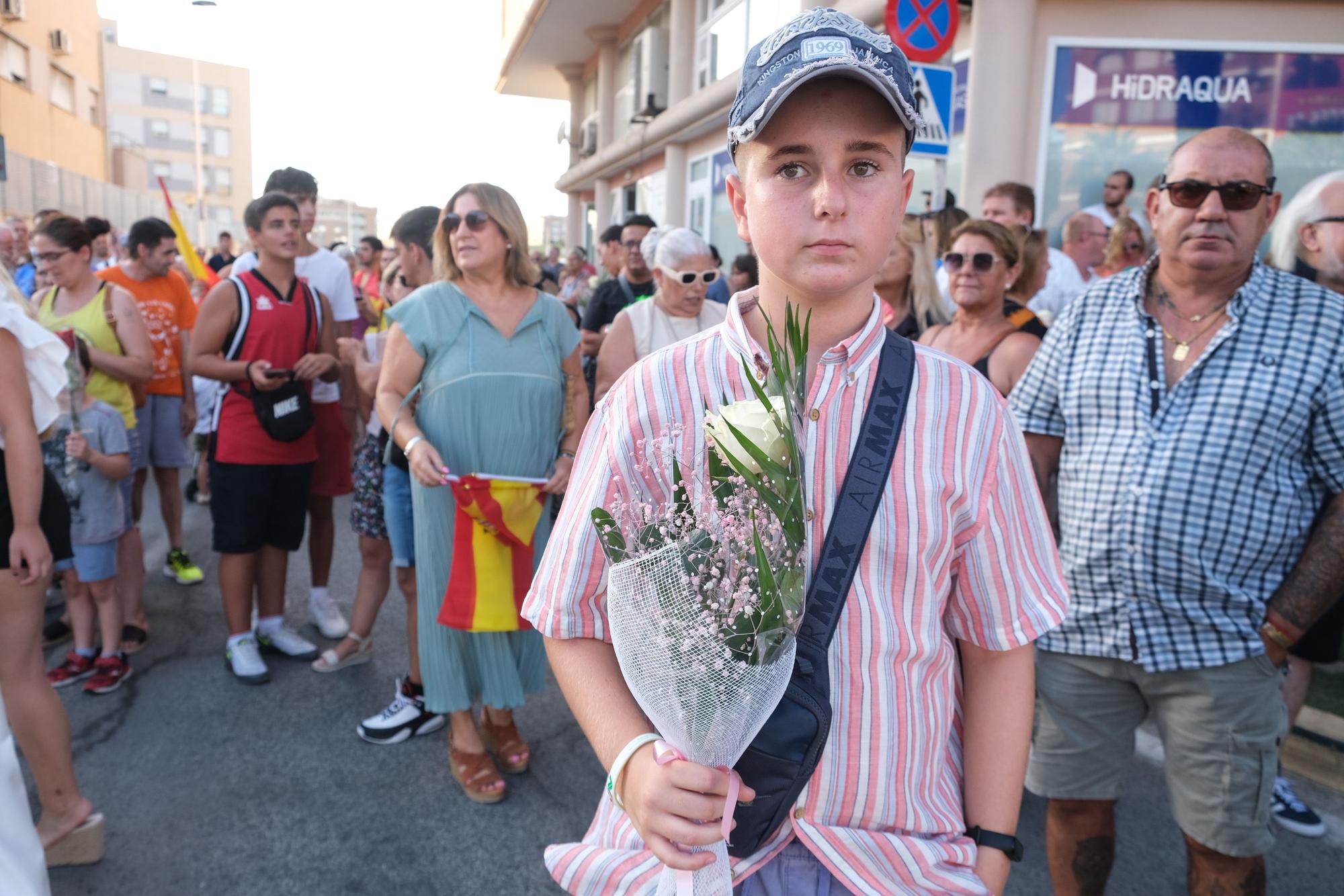 Santa Pola homenajea a la pequeña Silvia en el 20 aniversario de su asesinato en el atentado de ETA