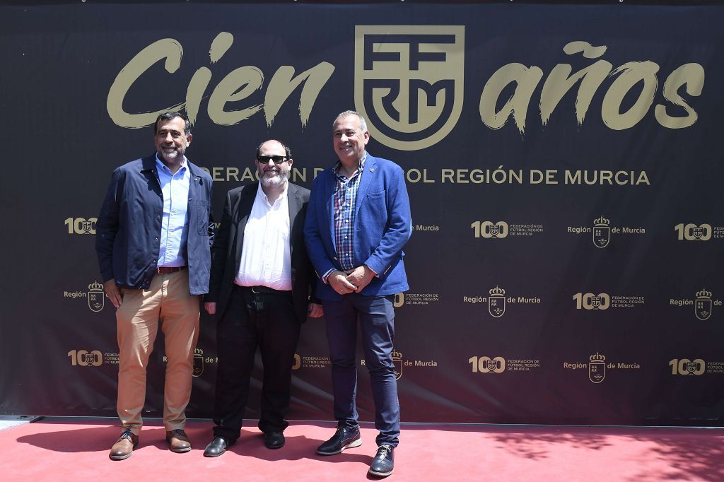 Las imágenes de la gala por los 100 años de la Federación Murciana de Fútbol