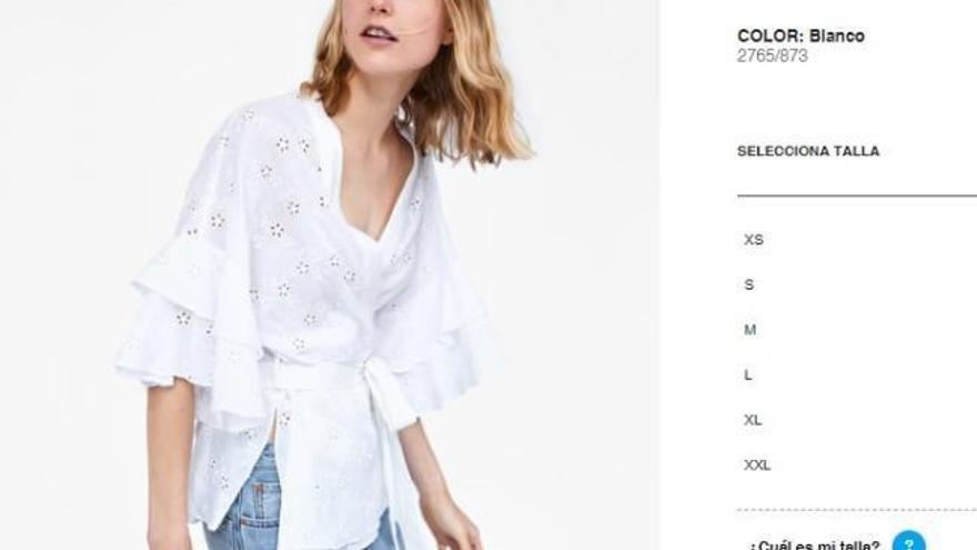 Zara incorpora talles grans al seu catàleg després de la petició d&#039;una clienta