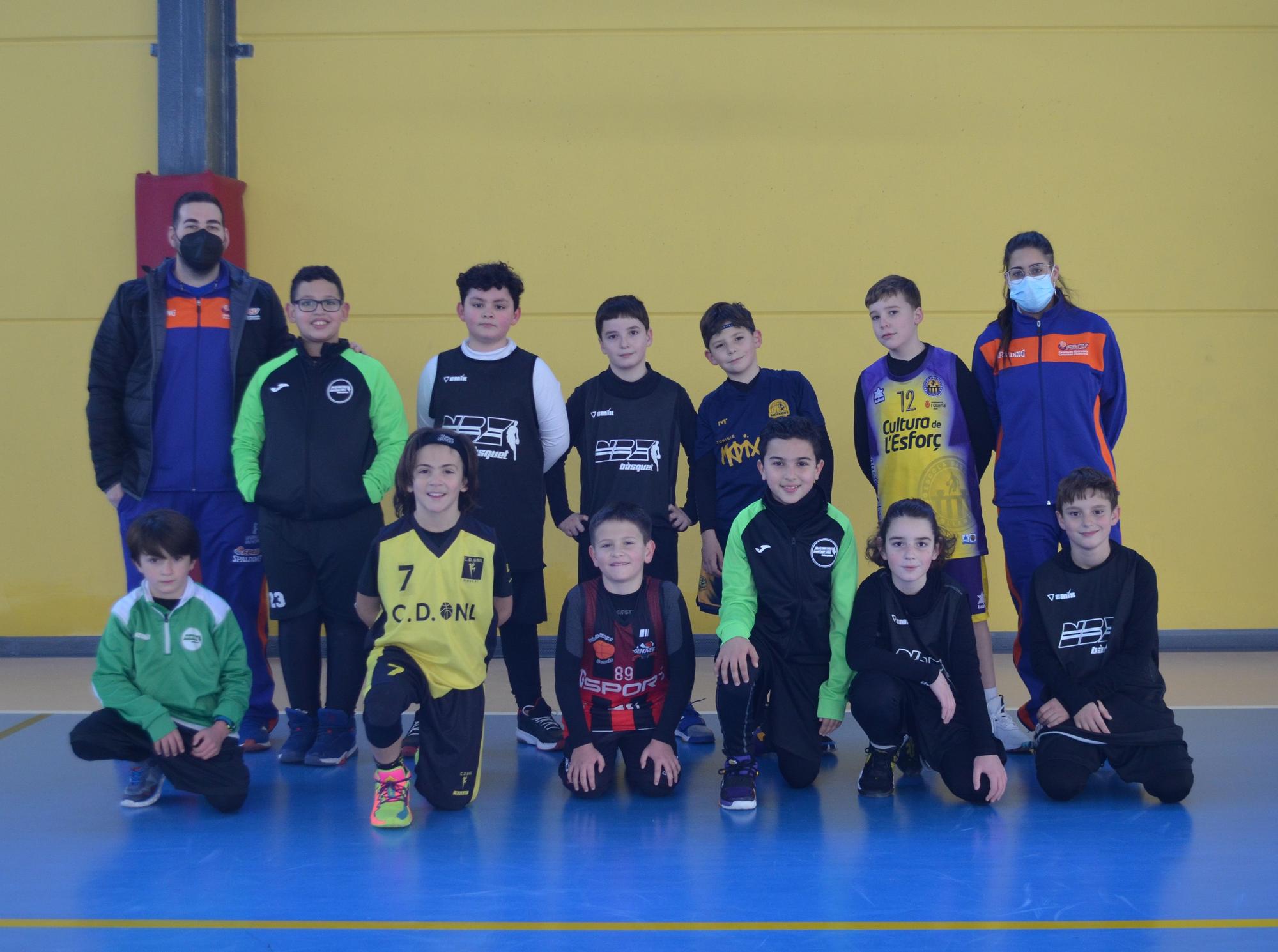 270 jugadores/as participaron en las Jornadas de Detección Benjamín organizadas por la FBCV