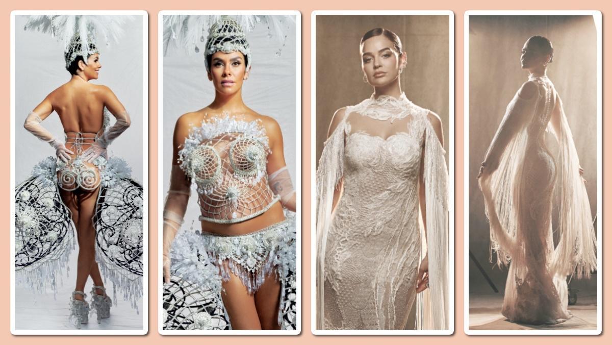 Los 'looks' de las Campanadas de Cristina Pedroche y Laura Escanes.