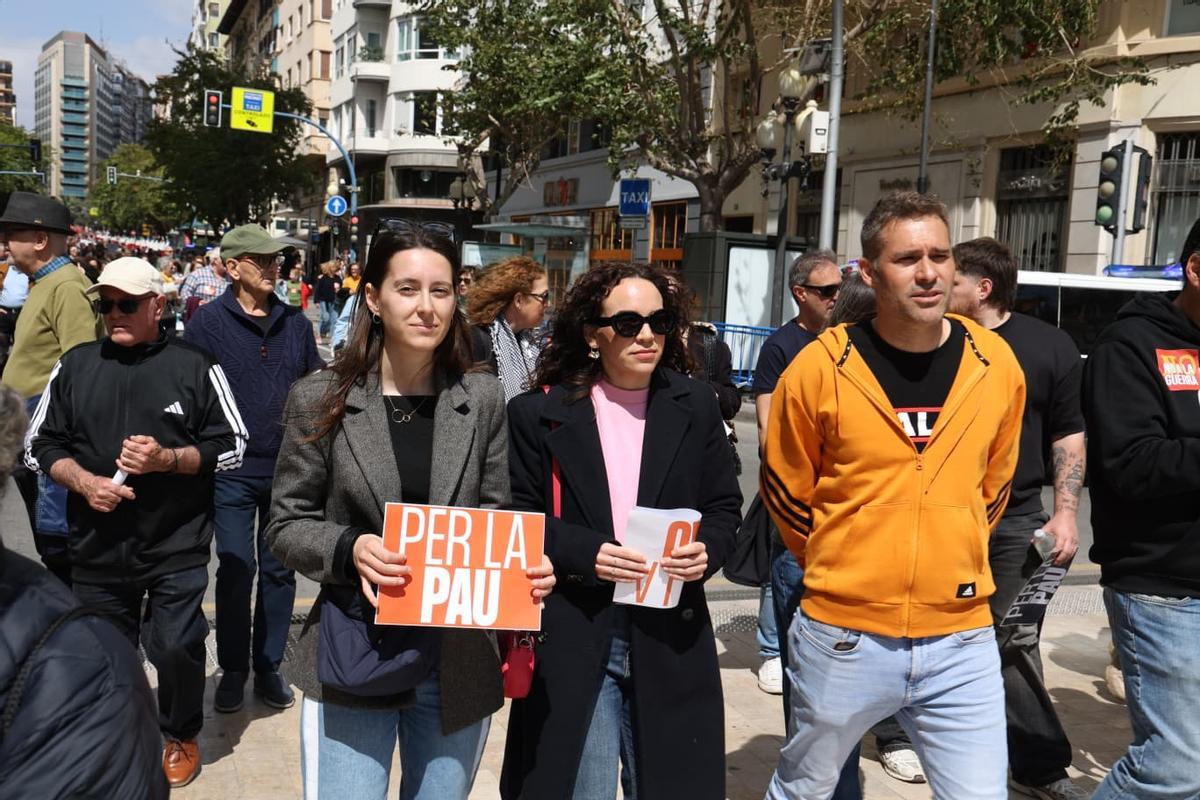 Así ha sido la manifestación de "No a la guerra"