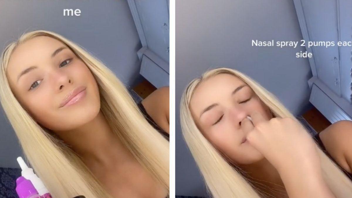 Un esprai nasal que permet agilitzar el procés de posar-se morè, la nova i perillosa tendència de TikTok