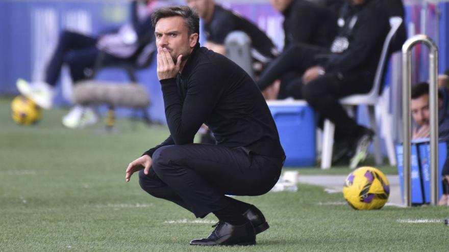 Rubén Albés, durante un partido del Sporting.  | FACTORÍA 9