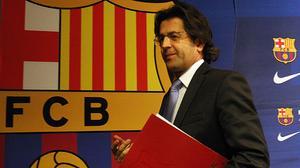 El portaveu del Barça resta importància a la lesió muscular del davanter i es mostra confiat en la seva ràpida recuperació.