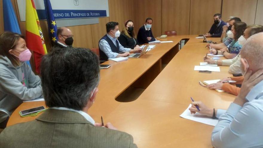 Reunión de la consejera de Educación, Lydia Espina, con los comités de direcciones de Infantil y Primaria.