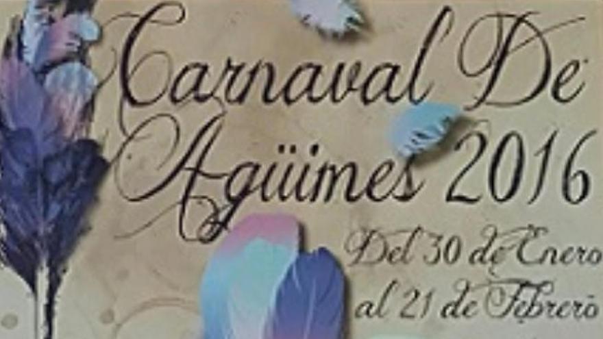 Cartel del Carnaval de Agüimes.