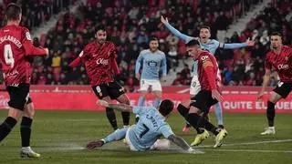 El Celta se va de vacío de Mallorca tras otro partido sin pólvora