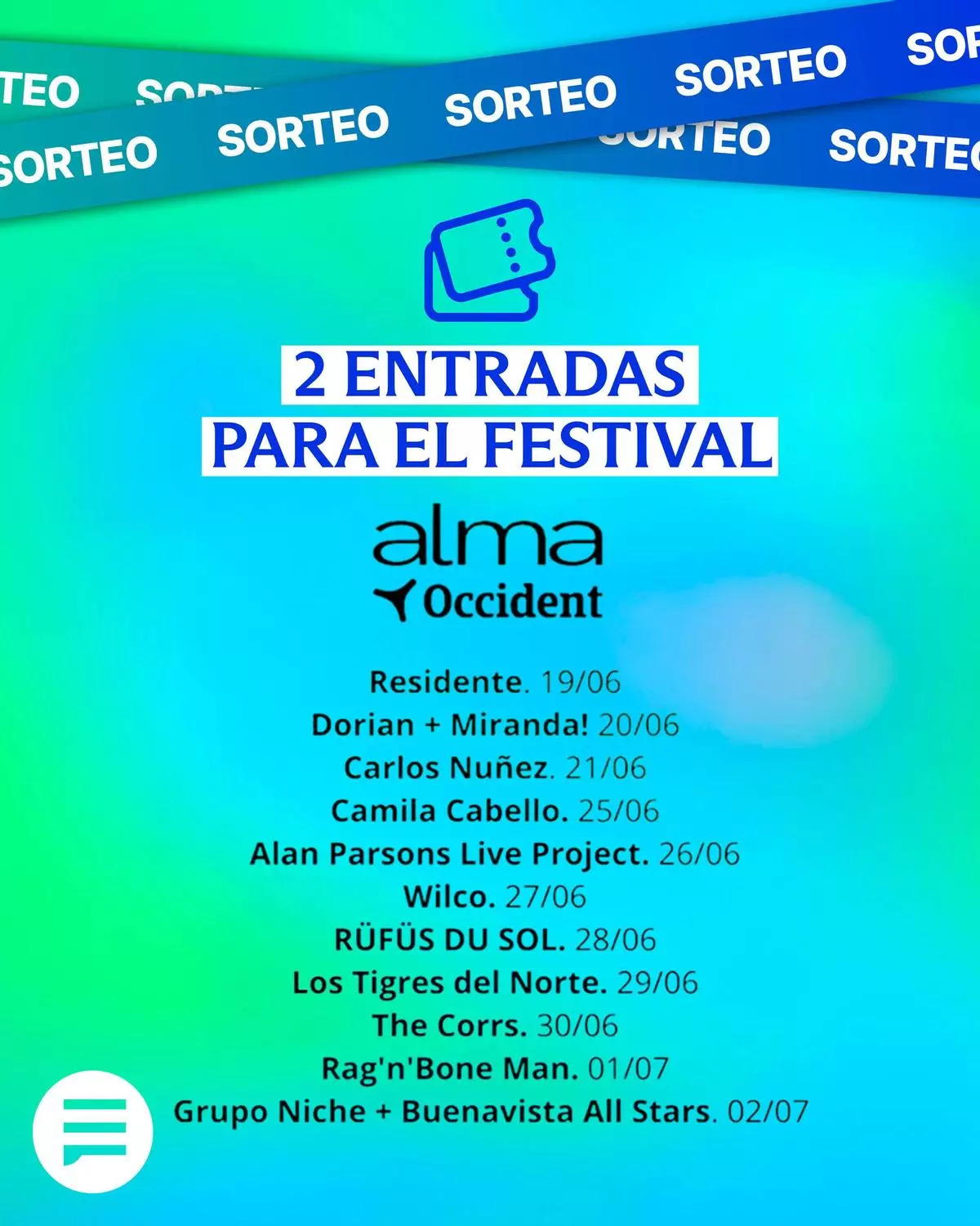 El Periódico de España sortea dos entradas dobles para el Festival Alma Madrid