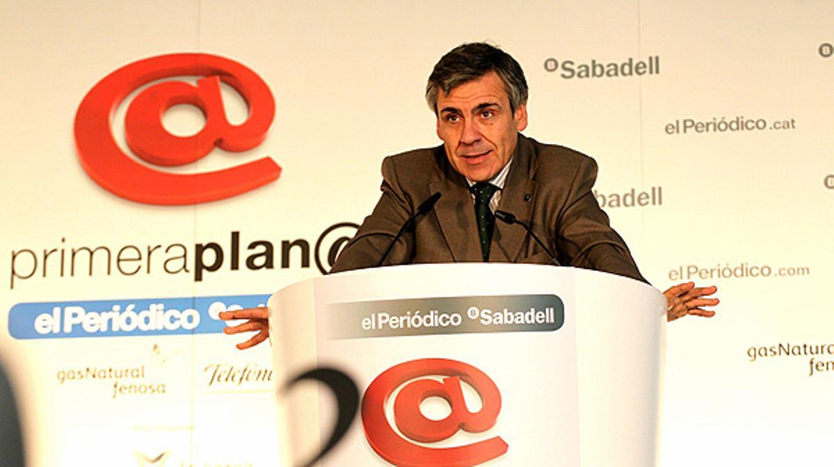 Intervenció de Daniel de Alfonso, director de l’Oficina Antifrau de Catalunya, en el fòrum de debat Primera Plana.