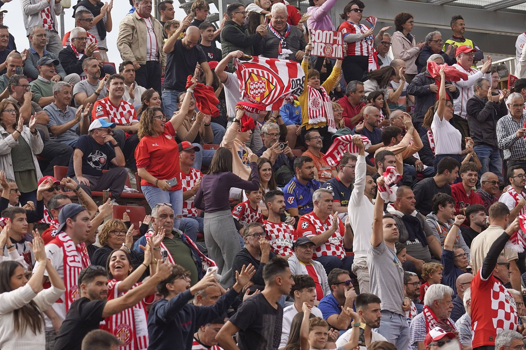 Les imatges del Girona - Reial Oviedo