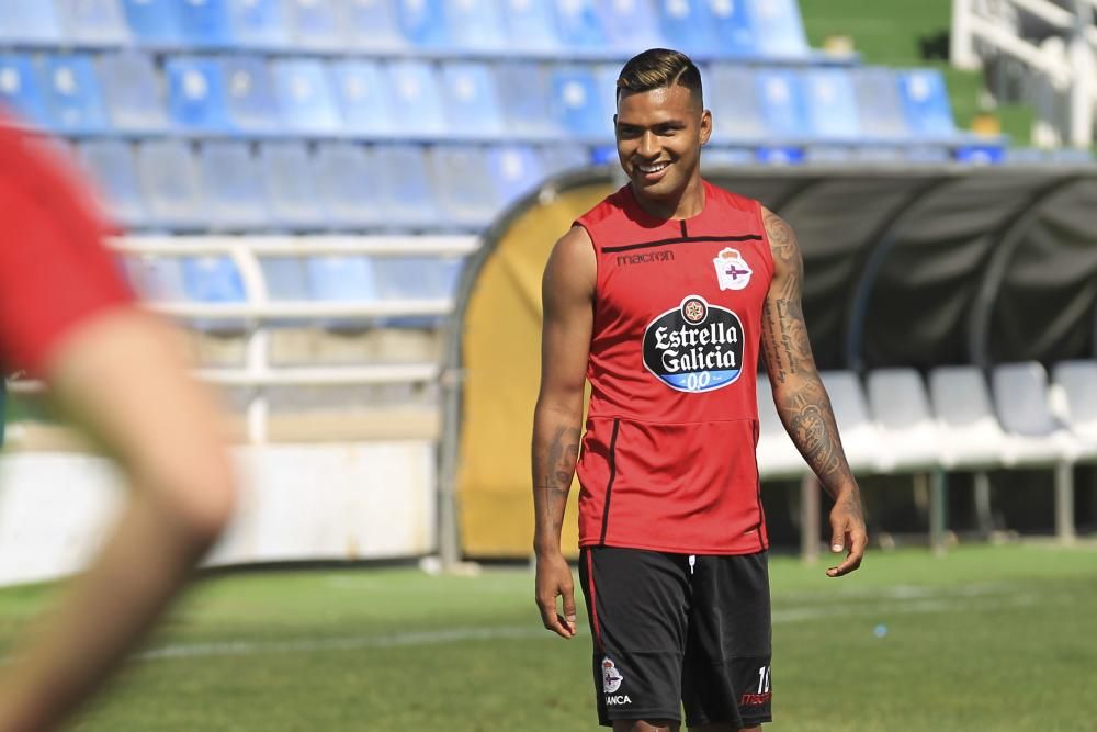 El Dépor prepara en Benidorm el partido del Elche