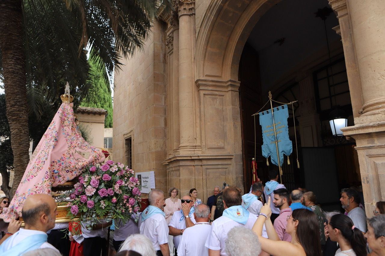 El regreso de la Virgen de las Huertas a Lorca por Feria, en imágenes