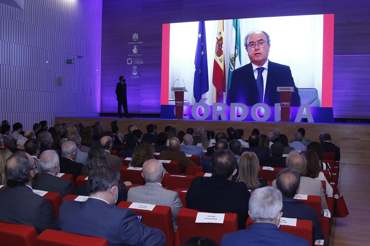 Mensaje de Antonio Díaz en el Palacio de Congresos