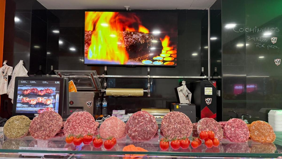 Todos los tipos de hamburguesas.