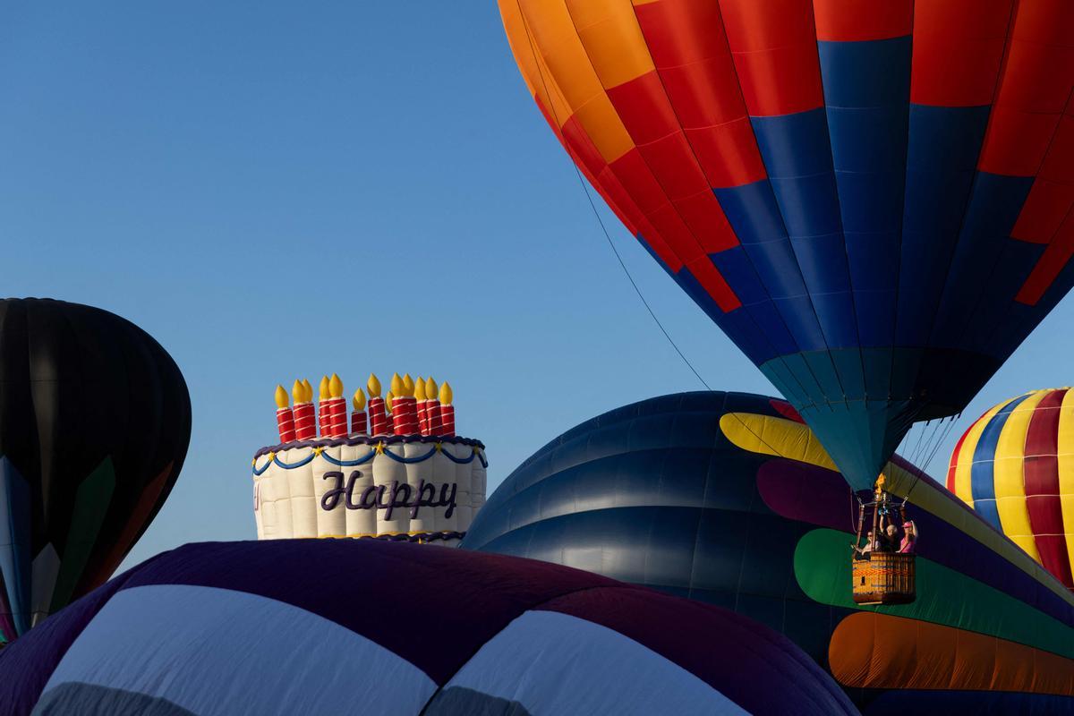 Celebran 40 años del Festival de globos aerostáticos de New Jersey