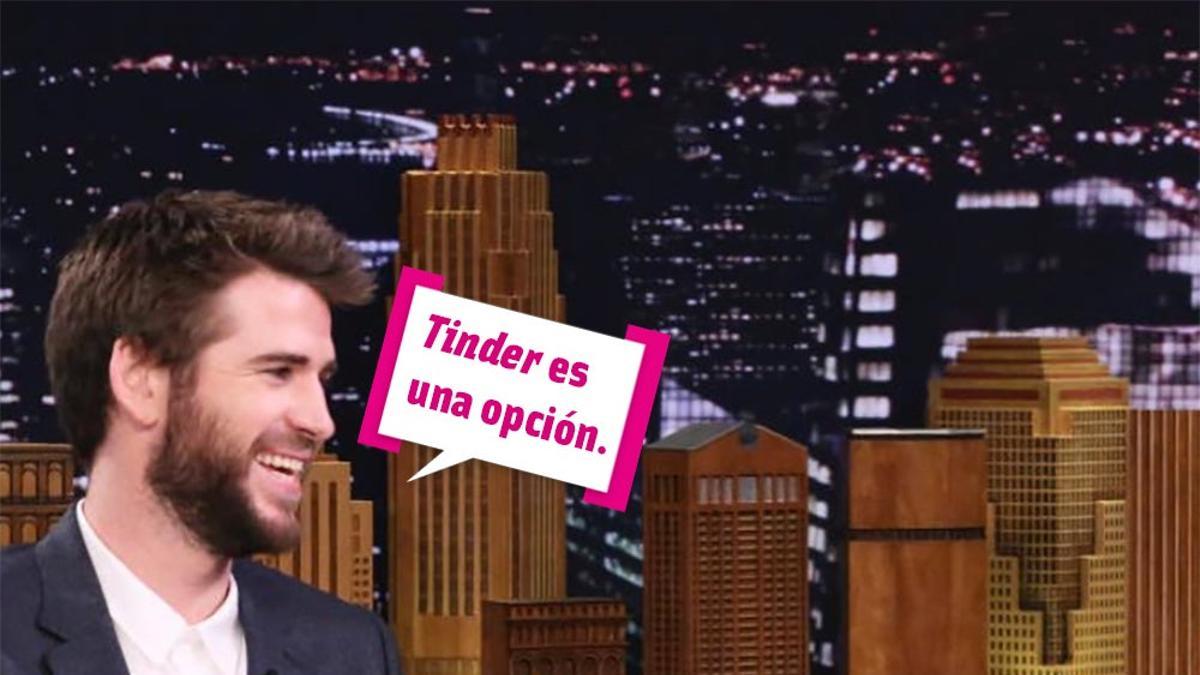 Liam Hemsworth vuelve a estar soltero, bocadillo: &quot;Tinder es una opción&quot;.