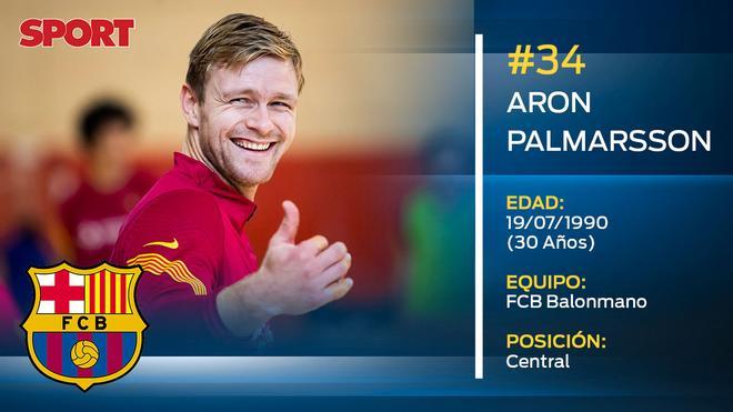 Aron Palmarsson (FC Barcelona balonmano). Su adiós es un hecho. Jugará en el Aalborg