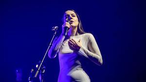 Concierto de Valeria Castro en el Auditori Fòrum, el pasado 3 de abril.