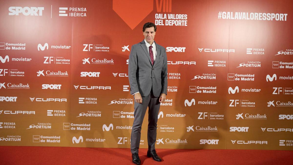 Raúl Chapado, en la reciente Gala Valores de SPORT