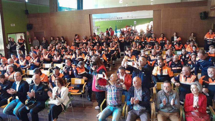 Protección Civil de Asturias celebró su día: medio millar de voluntarios que solo quieren &quot;hacer el bien y ayudar&quot;