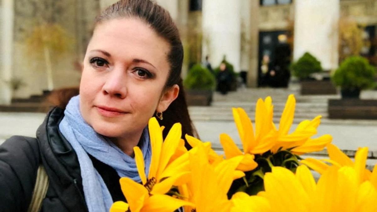 La periodista rusa Oksana Baulina