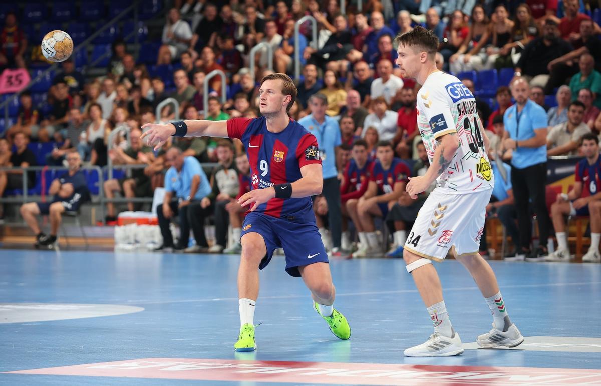 Las mejores imágenes del Barça - Magdeburgo