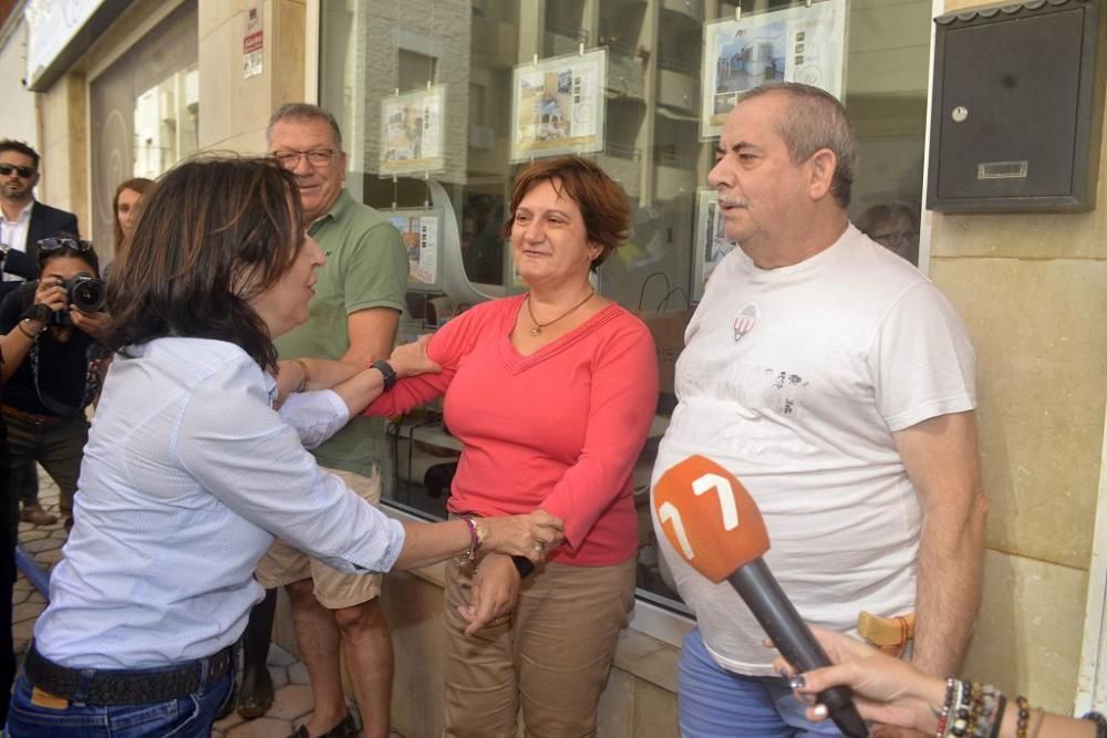 Visita de la ministra de Defensa a Los Alcázares