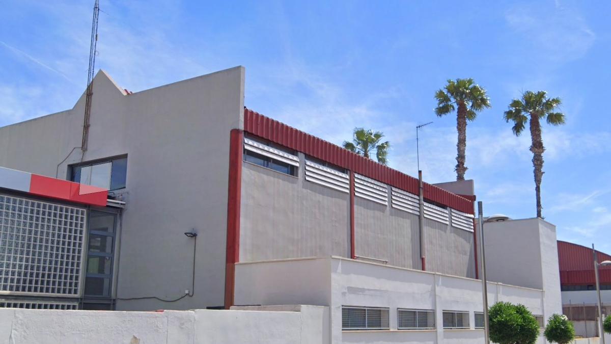 Vestuarios del campo de fútbol de Almàssera.