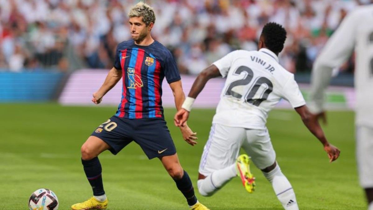 Sergi Roberto en el clásico de la semana pasada