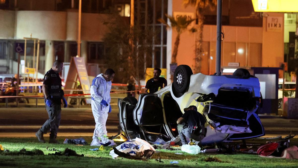 Atentado en Tel Aviv