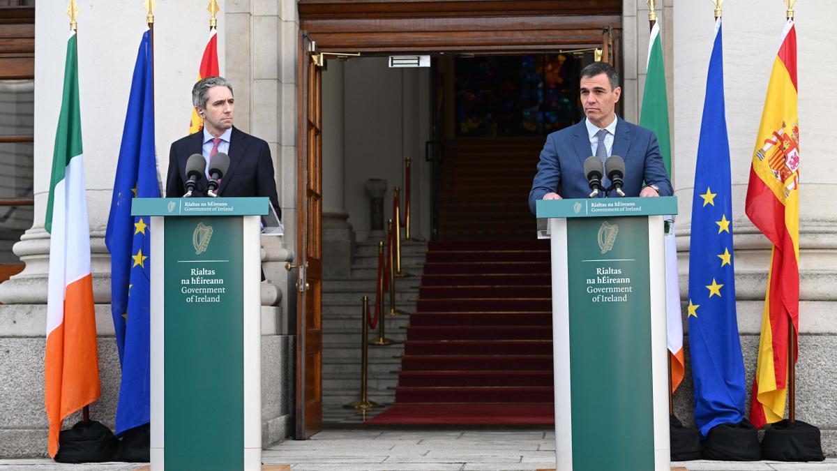 Sánchez se coordina con Irlanda para reconocer al Estado palestino