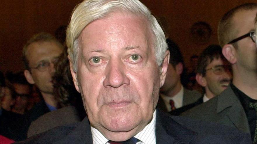 Muere el excanciller alemán Helmut Schmidt