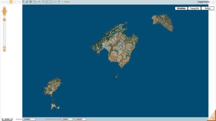 Balears ya tiene su propio &quot;Google Earth&quot;