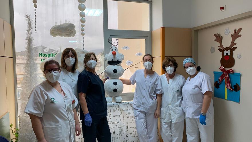 Espíritu navideño en el Clínico: el hospital recupera su tradicional concurso de adornos