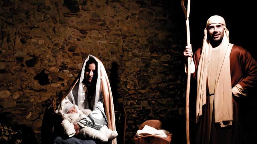 Uns vuitanta figurants donen vida al pessebre de Vila-sacra l’1 i el 2 de gener