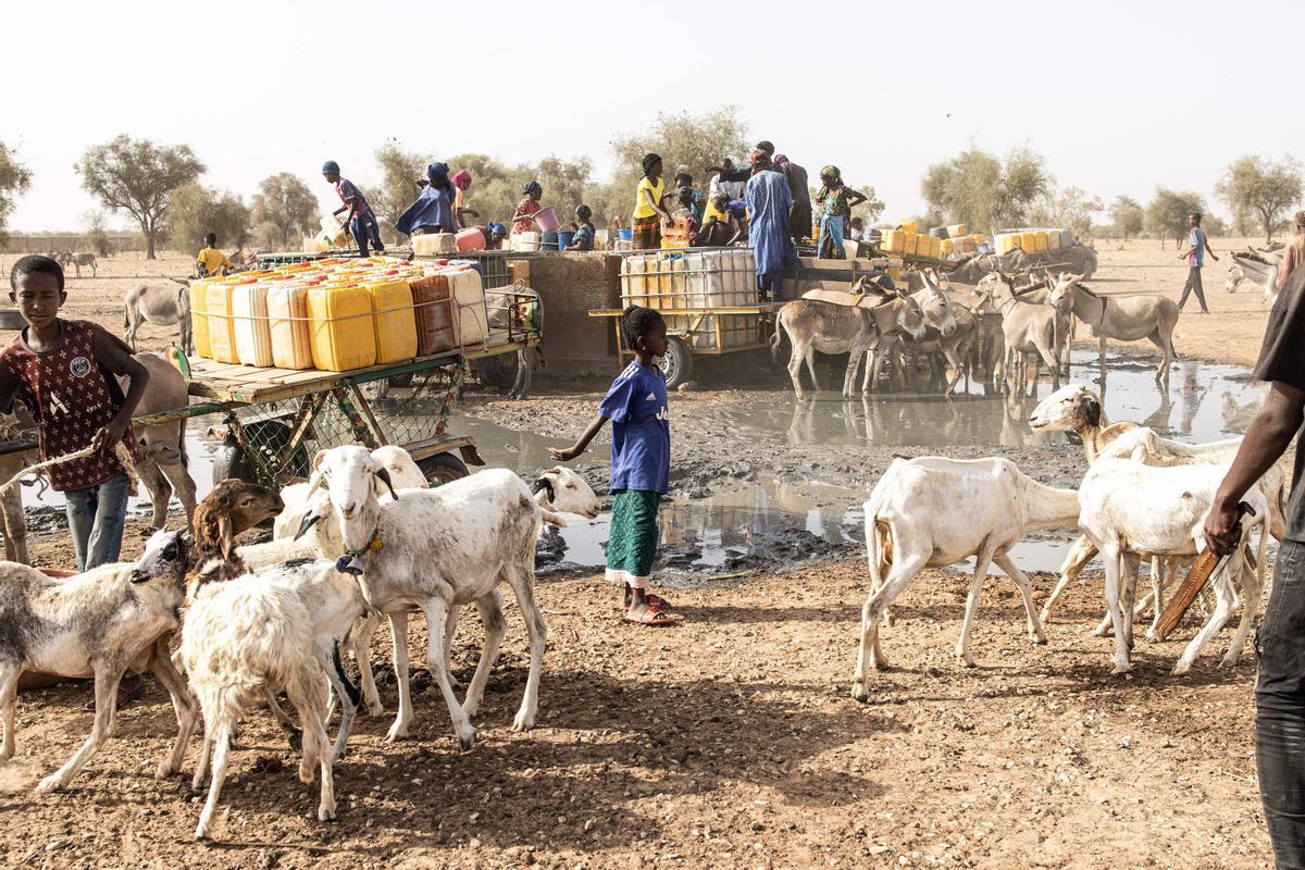 Calor extremo en la región de Matam, en el noroeste de Senegal