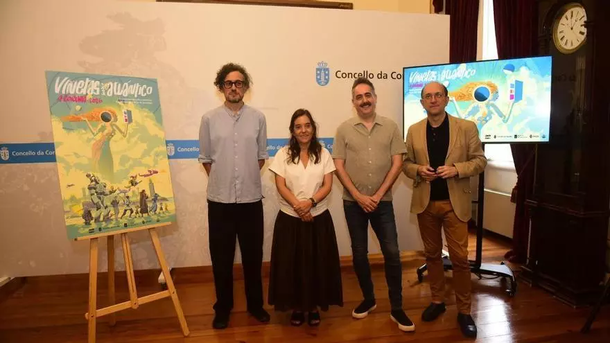 Presentación de Viñetas desde O Atlántico, que se celebrará del 10 al 16 de agosto