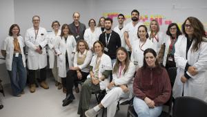 El equipo del Hospital de Bellvitge que ha realizado dos doble by-pass para extirpar cánceres de pancreas inoperables