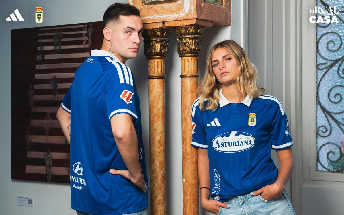 EN IMÁGENES: Las nuevas camisetas del Real Oviedo para la temporada 2026/27