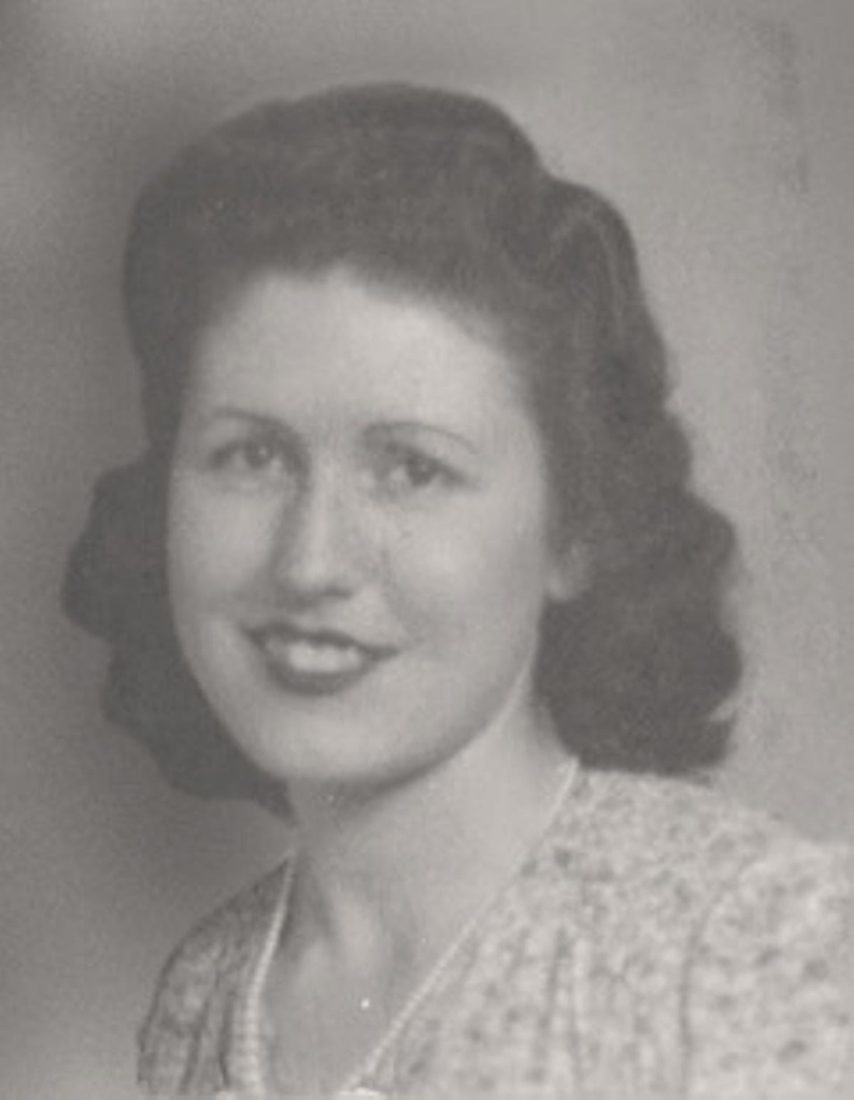 Rosario, in an image of her youth