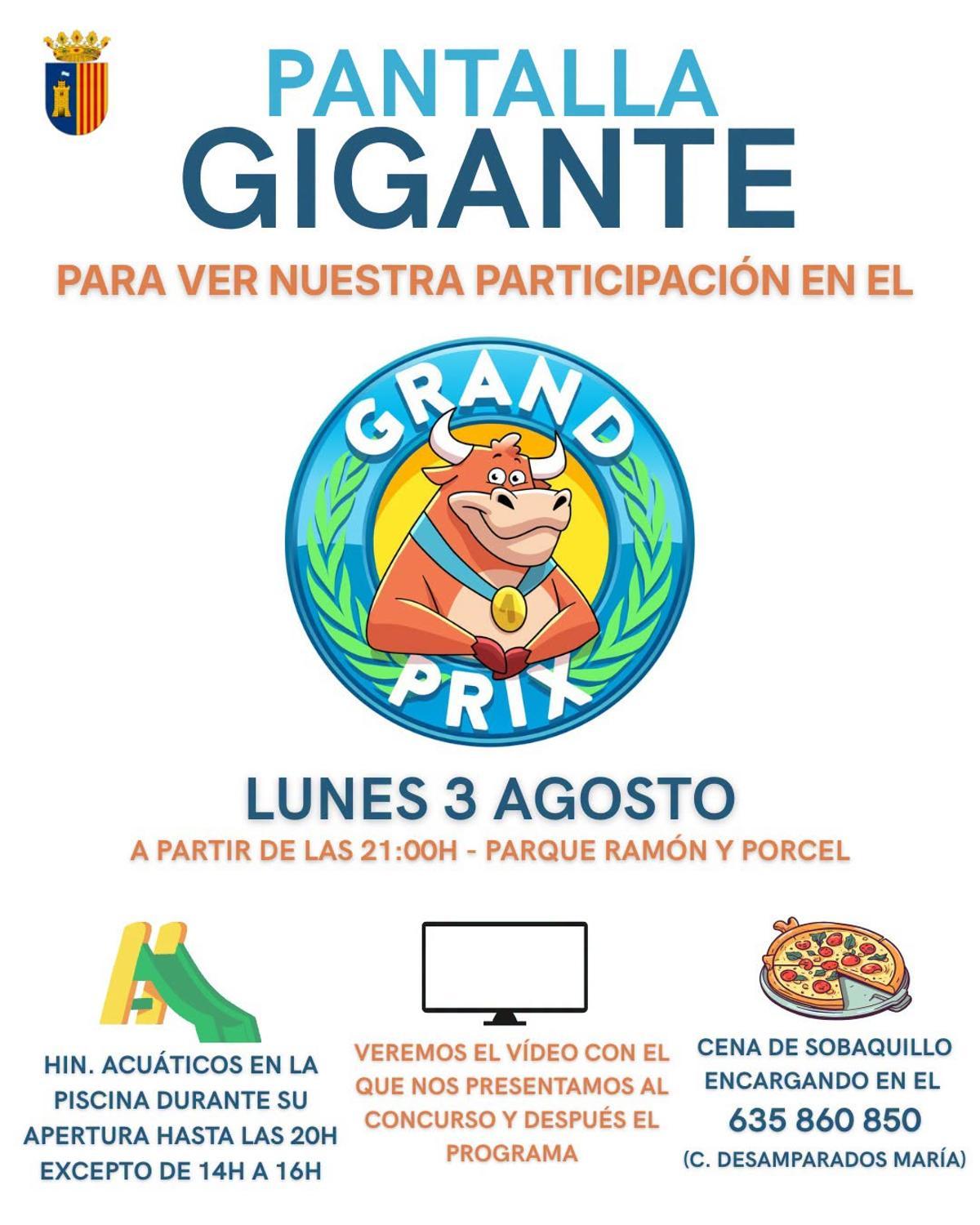 Altura montará una pantalla gigante el próximo lunes para ver a lo grande el programa.
