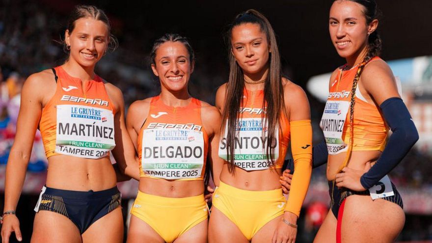 Estrella Santoyo, sexta en un histórico Europeo sub-20