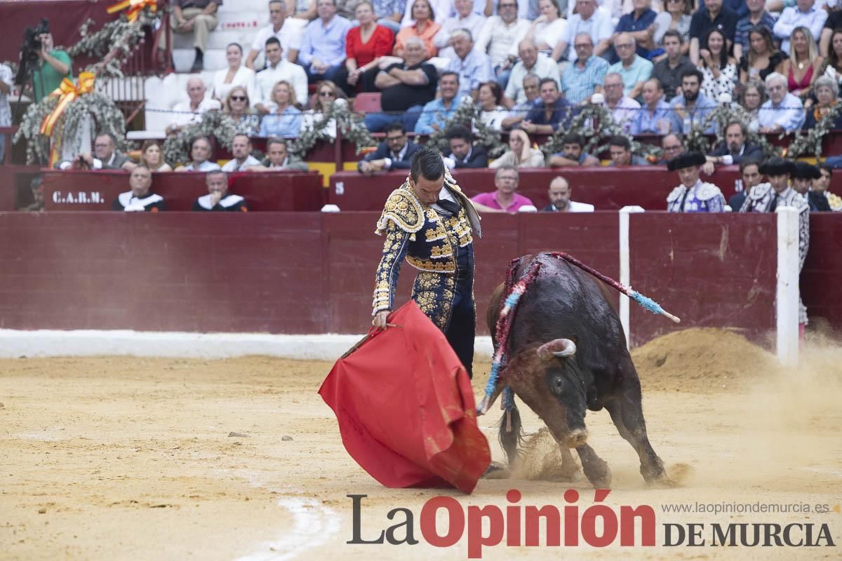 Cuarta corrida en la Feria Taurina de Murcia (Castella, Manzanares y Ureña)