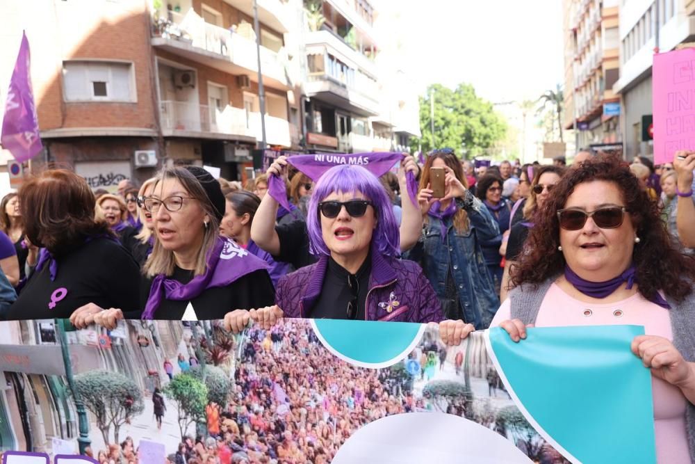 8M en Murcia: Manifestación de la mañana