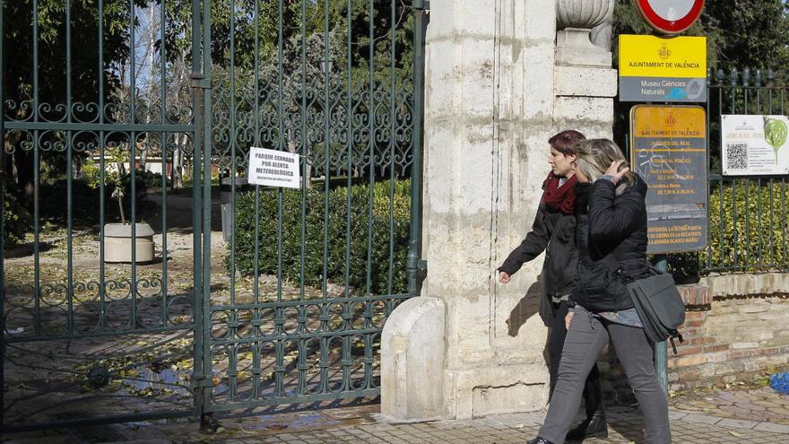 El Ayuntamiento de València cierra tres parques por el viento