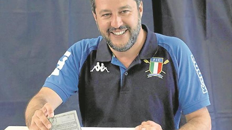 La Liga de Matteo Salvini se impone con claridad en Italia