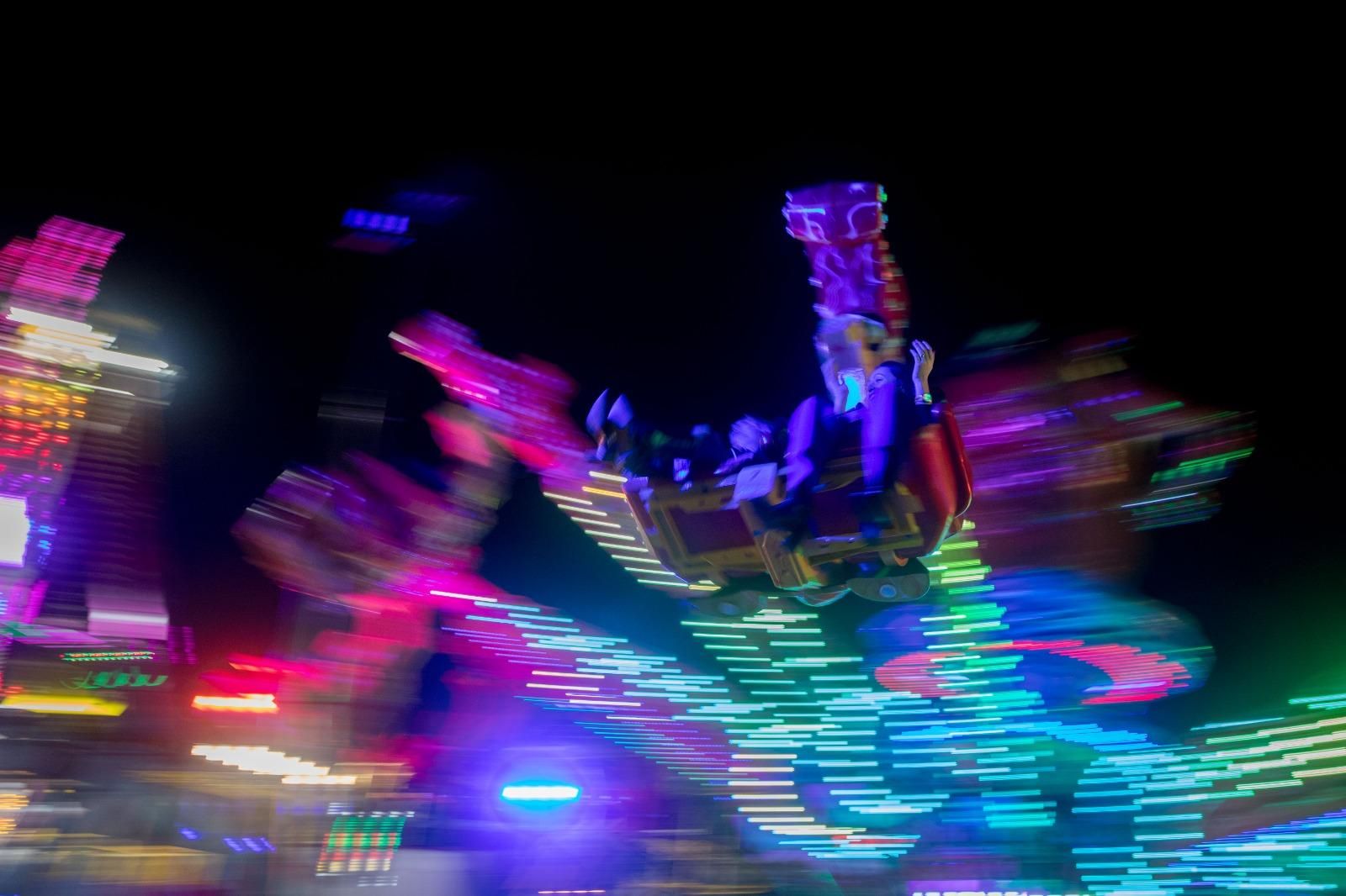 La feria de atracciones vuelve al Puerto de València por Navidad